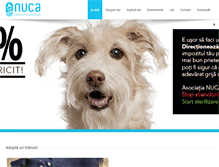 Tablet Screenshot of nuca.org.ro