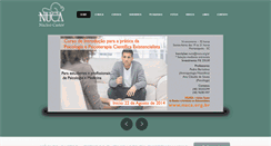 Desktop Screenshot of nuca.org.br